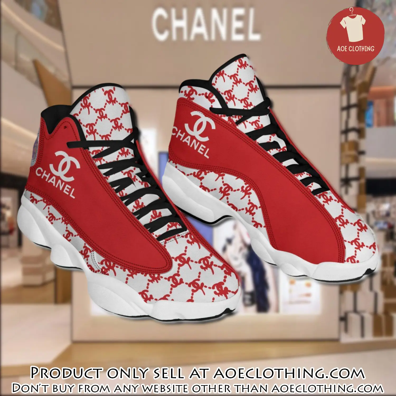 Chanel air jordan 13 sneaker jd14039 aoe0525287